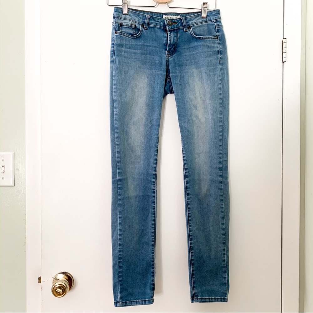 Casual Skinny Blue Jeans